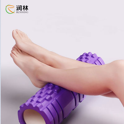 Rouleau de mousse de yoga d'OEM 14*45cm pour le massage profond de tissu de douleurs de dos