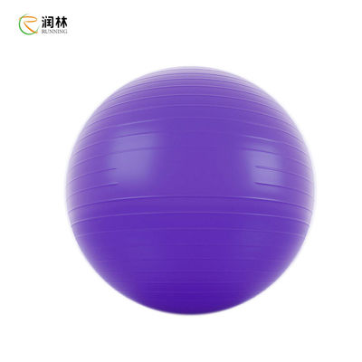 Boule libre d'équilibre de yoga de PVC BPA, boule de stabilité de forme physique de 45cm
