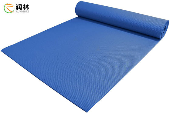 Yoga à une seule couche Mat Foldable Eco Friendly Colorful de PVC d'exercice de GYMNASE