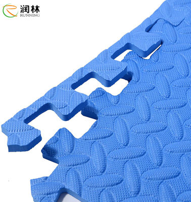 Taille adaptée aux besoins du client de verrouillage durable d'EVA Foam Fitness Floor Mat de gymnase à la maison