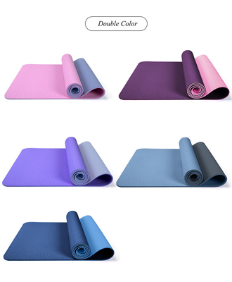 Yoga Mat Recyclable Eco Friendly de bande d'OEM 4mm 6mm 8mm 10mm 183cm