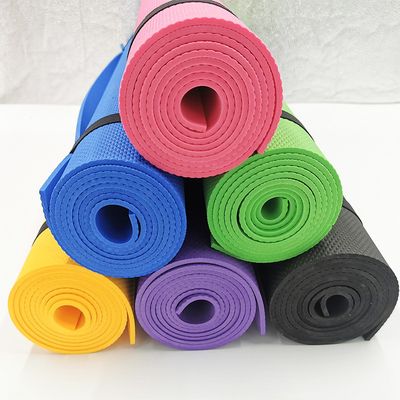 Tapis de yoga du caoutchouc naturel d'EVA Yoga Mat Eco Friendly 4mm d'exercice de forme physique