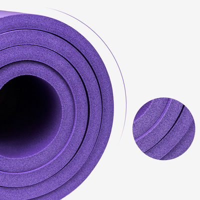 tapis de yoga de 180X50cm NBR, séance d'entraînement épaisse colorée Mat With Bag