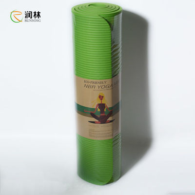 Yoga recyclable Mat Eco Friendly Water Resistant de 10mm NBR