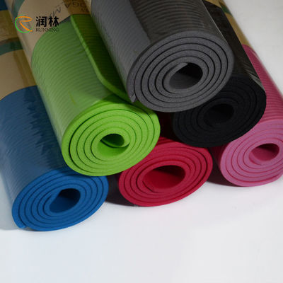 Yoga recyclable Mat Eco Friendly Water Resistant de 10mm NBR