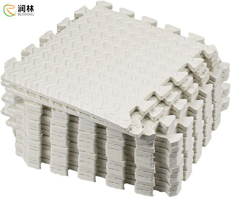 Exercice imperméable Mat With EVA Foam Interlocking Tiles de puzzle de forme physique