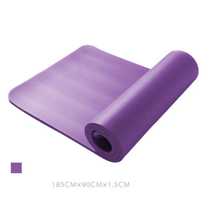 Quatre morceaux adaptent au yoga épais Mat Non Toxic Pink de forme physique de gymnastique 10mm