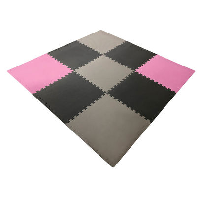 Gymnase Tatami d'EVA Material Interlocking Floor Mats de couleur solide pour la formation de corps