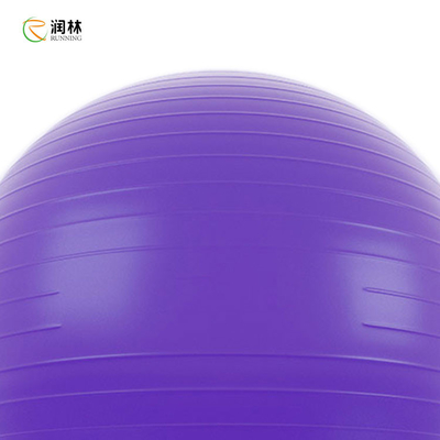 Boule matérielle de stabilité d'exercice de Pilates de yoga de PVC pour le noyau formant la physiothérapie