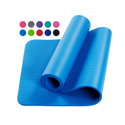 Glissement 183*61*1CM de Mat Solider Color Anti Tear de gymnase de yoga extérieur de Pilates NBR anti