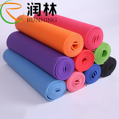 Yoga de transport de Mat Non Slip For Pilates d'exercice de forme physique de PVC de courroie
