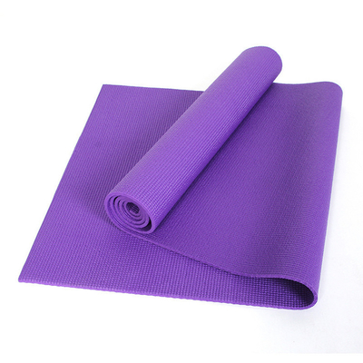 Courroie de Mat Non Slip With Carrying de yoga de PVC d'Eco de séance d'entraînement de plancher de Pilates