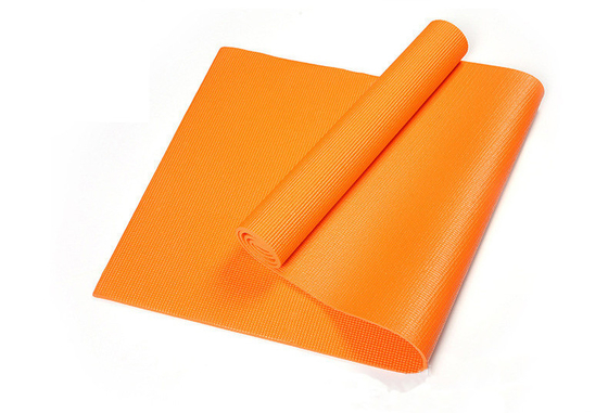 Yoga imprimé fait sur commande en caoutchouc Mat Printing Fitness Equipment de PVC d'exercice épais