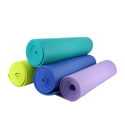 La coutume de PVC de Mat Towel a imprimé le yoga en caoutchouc organique Mats Eco Friendly de bande