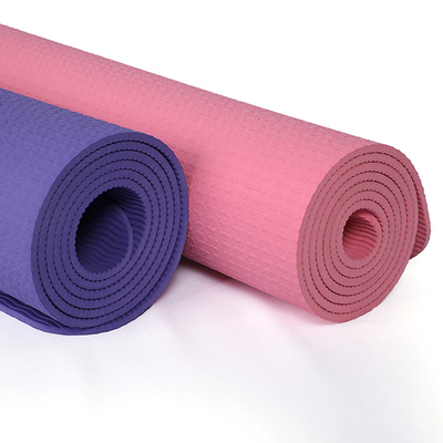 Anti yoga cuboïde Mat For Gymnastics Pilates de PVC de bande des larmes 4mm