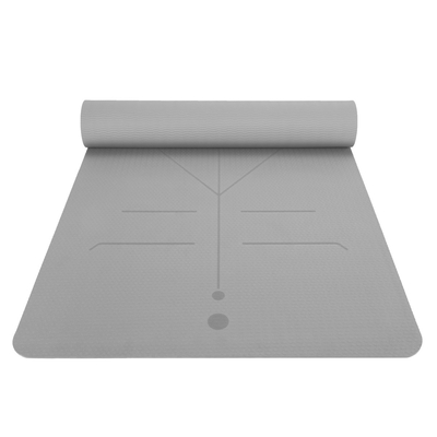 Anti yoga cuboïde Mat For Gymnastics Pilates de PVC de bande des larmes 4mm