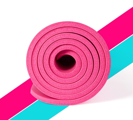 15 millimètres épaississant le yoga Mat Antiskid Exercise Yoga Mat de NBR ont adapté aux besoins du client