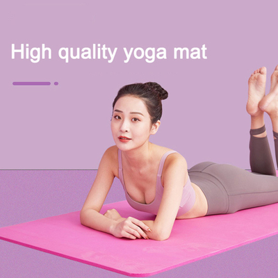 Forme physique Mat Thick Anti Slip Custom Logo Durable du yoga NBR de Pilates de gymnase